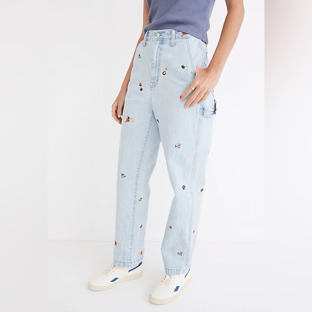 Madewell Baggy Straight Carpenter Jeans